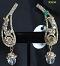 Earrings 5894 Indian Jewelry Shieno Sarees Earrings 5894 Indian Jewelry Shieno Sarees