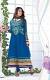 Blue Long RSF Collection Georgette Anarkali Salwar Suit (40") Blue Long RSF Collection Georgette Anarkali Salwar Suit (40")