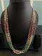 Multi Layer Multi-Color Pearl Designer Necklace Set