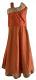 STYLISH ORANGE SKIRT AND CROP TOP FOR 9 TO 10 YEAR GIRLS
