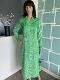 Imposing Sea Green Colored Casual Wear Soft Velvet Long Kurti Imposing Sea Green Colored Casual Wear Soft Velvet Long Kurti