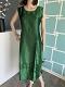 Trendy Green Colored Party Wear Embroidered Bead Work Silk Kurti Trendy Green Colored Party Wear Embroidered Bead Work Silk Kurti