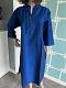 Plus Size Radiant Blue Colored Partywear Raw Silk Kurti Plus Size Radiant Blue Colored Partywear Raw Silk Kurti