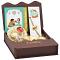 Gift Hamper W/ Divine Shrinath Ji RAKHI + Roli, Chaval, Card, Chocolates