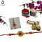 Bhaiya Bhabhi Rakhi antique rakhi + Roli & Chaval