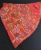 Red Banglori Silk Full embroidery Kantha work Red Banglori Silk Full embroidery Kantha work
