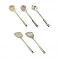 Stainless Steel 14" Long Serving & Cooking Spoons 5 Pcs Set Stainless Steel 14" Long Serving & Cooking Spoons 5 Pcs Set
