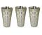 Stainless Steel Traditional Lassi Glass 6" Tall (3 Pcs)