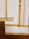 Men's Traditional White Cotton w/ Golden Border Wedding Dhoti Kurta #6252 Men's Traditional White Cotton w/ Golden Border Wedding Dhoti Kurta #6252