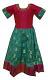 Light Green And Pink Indian Ethnic Girls Long Dress Available In Four Sizes Light Green And Pink Indian Ethnic Girls Long Dress Available In Four Sizes