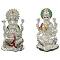 999 Pure Silver Ganesh & Lakshmi/Laxmi idol with Separate Stand 999 Pure Silver Ganesh & Lakshmi/Laxmi idol with Separate Stand