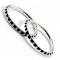 925 Sterling Silver New Born / Toddler Kids Black Beads Kada - Style#08 925 Sterling Silver New Born / Toddler Kids Black Beads Kada - Style#08