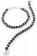925 Sterling Silver New Born / Toddler Kids Black Beads Najariya - Style#01 925 Sterling Silver New Born / Toddler Kids Black Beads Najariya - Style#01