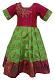 Green & Pink Indian Ethnic Girls Long Dress for 1 to 7 Year Girls Green & Pink Indian Ethnic Girls Long Dress for 1 to 7 Year Girls