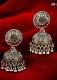Artistic Traditional Style Oxidized Jhumka Earring 1