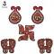 Set of 5 PieceTraditional Door Decor Rangoli Set of 5 PieceTraditional Door Decor Rangoli