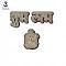 Customized Wooden Subh Labh With Carved flower design and Ganesh ji Customized Wooden Subh Labh With Carved flower design and Ganesh ji