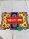 Wall or floor decor welcome design Wall or floor decor welcome design