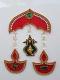Wall Hanging Diwali Decor Ganesh w/ Diya Design