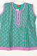 Light Teal Cotton Green Short Kurti Size 36/38 Light Teal Cotton Green Short Kurti Size 36/38
