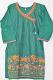Green Embroidery Cotton Kurti Size 34/36