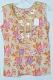 Cream & Multi Colour Short Cotton Kurti Size 36/38