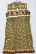 Dark Olive Green Cotton Crushed Kurti w/ Self Gold Print Size 36/38