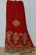 Dark Red Georgette Fish Cut Lehanga w/ Blouse Front & Back Work w/ Stole Dark Red Georgette Fish Cut Lehanga w/ Blouse Front & Back Work w/ Stole