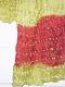 Scarf Green Burgandi Silk Finish Tie Dye Dupatta Chunni Shieno Sarees #439