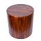 Reclaimed Wood Round Barrel Style Stool Side Table 18" Reclaimed Wood Round Barrel Style Stool Side Table 18"