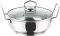Vinod Cookware Induction Friendly Kadai With Lid Silver 18cm 1.5 Litres Vinod Cookware Induction Friendly Kadai With Lid Silver 18cm 1.5 Litres
