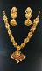 Traditional Necklace with Lakshmi Earrings Set