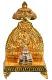 Sri Yantra Symbol With Decorative Puja Chowki 8.5 Inches Sri Yantra Symbol With Decorative Puja Chowki 8.5 Inches