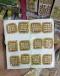 Square Raw Material 1 inch size with 12 piece each set 