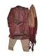 Traditional  Kurta Pyjama For Boys In Maroon-Gold