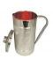 Stainless Steel Copper Water Pitcher Jug - 9.5" / 2 Liters Stainless Steel Copper Water Pitcher Jug - 9.5" / 2 Liters