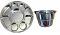 9 Compartment Disposable Silver Plates - Indian Thali Plastic Tray 200 Pcs w/ Bowls 9 Compartment Disposable Silver Plates - Indian Thali Plastic Tray 200 Pcs w/ Bowls