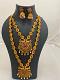 Mattee Finish Combo Set w/ Double Strand Necklace & Earrings