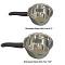 Stainless Steel Milk Pan w/ Insulated Handle - 2 Pcs Set