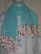 Blue Scarf w/ Pom Pom - Dupatta Chunni Shawl Wrap for Women #2431 Blue Scarf w/ Pom Pom - Dupatta Chunni Shawl Wrap for Women #2431
