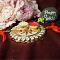 Special Ganesh Rakhi W/ Colorful Beads + Roli & Chaval