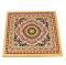 Traditional Design Marble Meenakari Bajot / Chowki / Chowrang 8"
