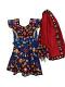 Colorful Indian Dress, Kids Garba Chaniya Choli W/ Shell Work Colorful Indian Dress, Kids Garba Chaniya Choli W/ Shell Work