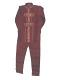 Boys Silk Kurta Pajama In Maroon With Embroidery Boys Silk Kurta Pajama In Maroon With Embroidery