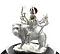999 Pure Silver Ambe / Durga Mata Idol / Statue / Murti (#06)