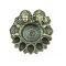 Beautiful Metal Diya Thali for Diwali Decor & Gift 9" Beautiful Metal Diya Thali for Diwali Decor & Gift 9"