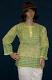 Kurti 467 Cotton Green Embroidered Kurti Shirt Blouse Size M Kurti 467 Cotton Green Embroidered Kurti Shirt Blouse Size M