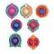 192 Pcs Handpainted Colorful Earthen Clay Diyas for Diwali Decoration 192 Pcs Handpainted Colorful Earthen Clay Diyas for Diwali Decoration