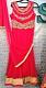 Bold and Beautiful Pink Embsllished Net Long Anarkali Suit