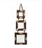 Antique Finish Wooden Photo Frames with Warli Painting